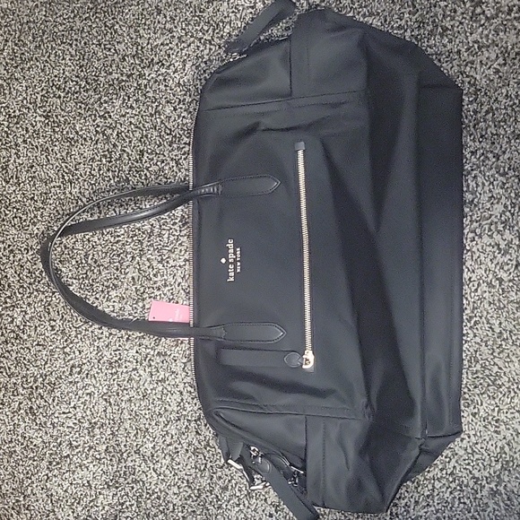 kate spade Handbags - Kate Spade Black Duffel Bag